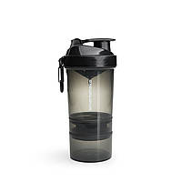 Бутылка шейкер спортивная универсальная для спортзала SmartShake Original2GO 600ml Black (Original) GL-55