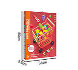 Дитячий візок для супермаркету з продуктами арт. W 071 A, фото 6