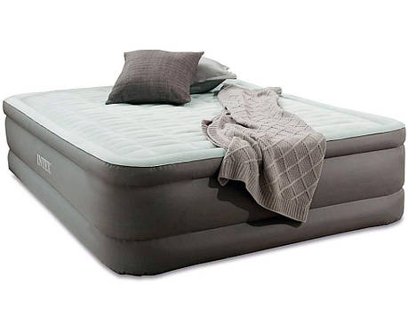 Intex 64484 надувне ліжко Premium Comfort-Plush 137х191х46см, фото 2