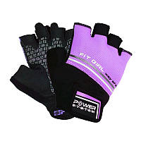 Перчатки для фитнеса спортивные тренировочные Power System PS-2920 Fit Girl Evo Purple XS DM-11