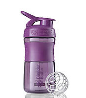 Бутылка шейкер спортивная универсальная для спортзала BlenderBottle 20oz/590ml Plum (Original) DM-11