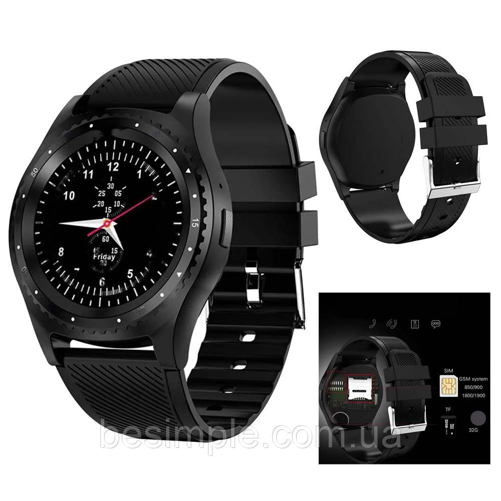 Смарт годинник Smart L9, з підтримкою SIM та SD / Наручний годинник з будильником / Електронний годинник на руку