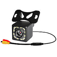 Камера заднего вида для автомобиля, с подсветкой 12 LED / Камера заднего вида с парковочными линиями