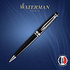 Ручка кулькова Waterman EXPERT Black CT BP 20 029, фото 6