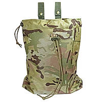 Тактический Подсумок для сброса магазина на системе Молли (32*25*20 см) Мультикам / Военная сумка с подкладкой