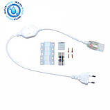 Вулична Led Стрічка SMD5050 Horoz "VOLGA" 220V IP65 синя, фото 4