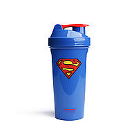 Бутылка шейкер спортивная универсальная для спортзала SmartShake Lite 800ml DC Superman (Original) DM-11