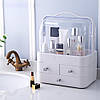 Настільний органайзер для косметики YM206-2, Білий / Косметичний бокс / Мейкап органайзер для косметики, фото 2