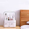 Настільний органайзер для косметики YM206-2, Білий / Косметичний бокс / Мейкап органайзер для косметики, фото 3