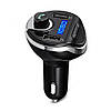 Автомобільний FM модулятор Bluetooth A33, 2USB / Трансмітер з дисплеєм від прикурювача / Модулятор до машини, фото 4