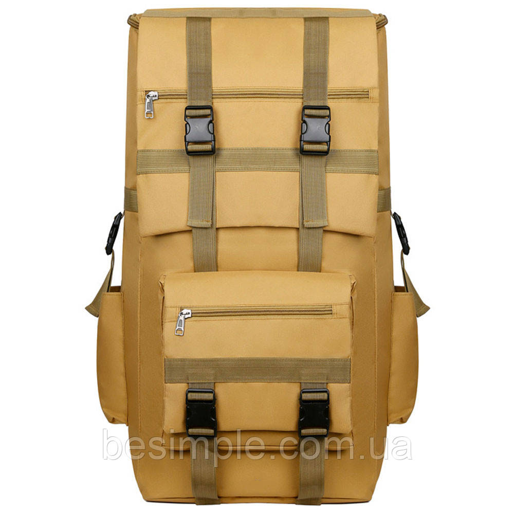 Туристичний рюкзак 110 л (83х40х40 см) X110L, Койот/Похідний портфель/Рюкзак для подорожей