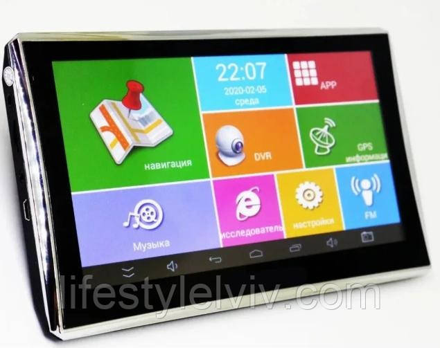 Автомобільний сенсорний навігатор GPS X7 android 7 "512mb