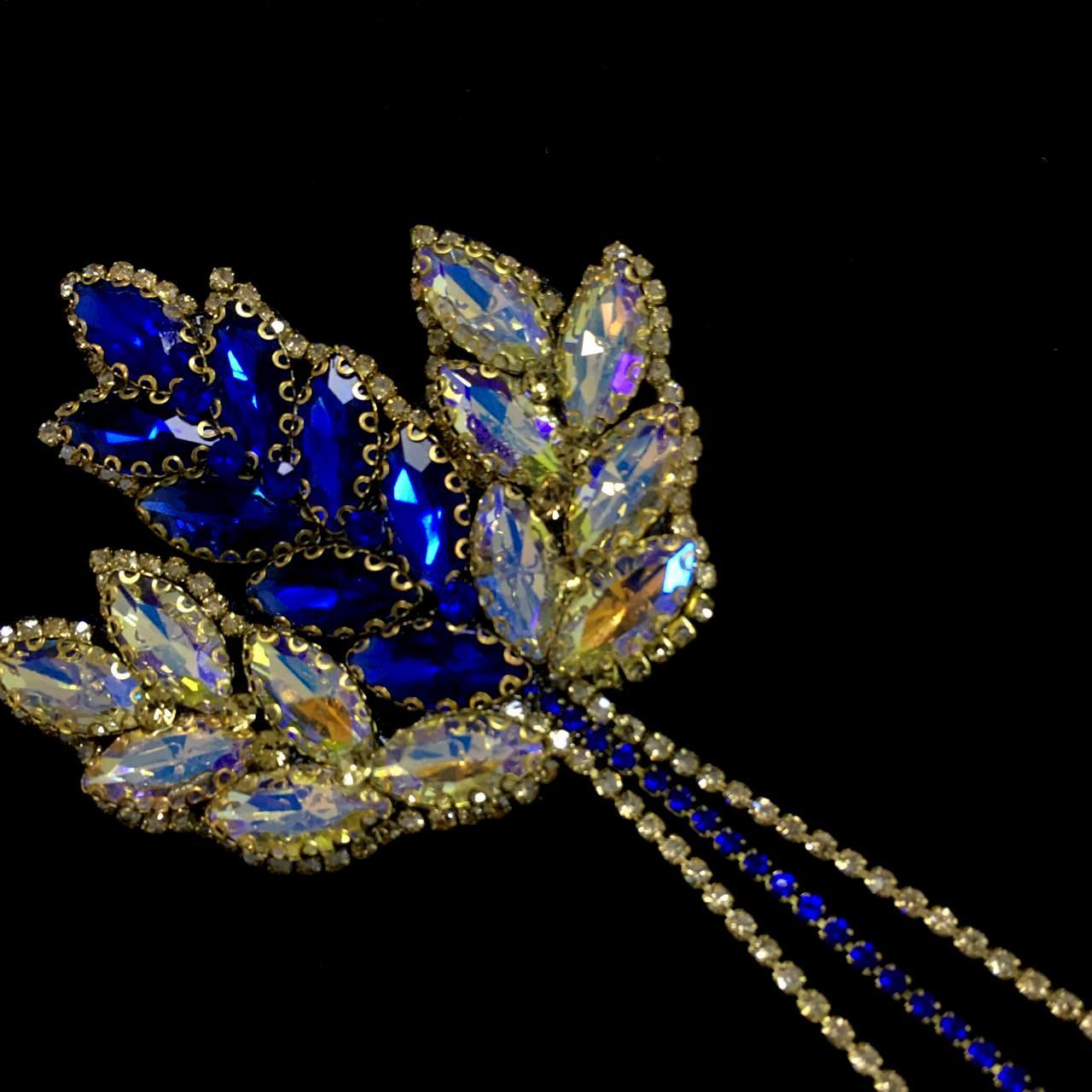 Брошка  "Колосок"  потрійний,1шт