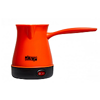 Электрическая турка для приготовления кофе DSP KA3027, 300мл, Оранжевая / Электротурка / Кофеварка