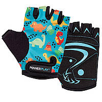 Велоперчатки детские спортивные велосипедные перчатки для езды на велосипеде 003 Dino S VE-33