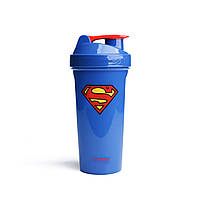 Бутылка шейкер спортивная универсальная для спортзала SmartShake Lite 800ml DC Superman (Original) VE-33