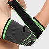 Фіксатор ліктьового суглоба з фіксувальним ременем / Спортивний бандаж на лікоть / Фіксатор ліктя, фото 2