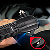 Автомобільний аварійний ліхтарик зі склобоєм та USB, COB-LED, 22018 / Ручний ліхтар для розбивання скла, фото 6