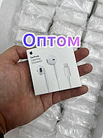 Оптом Навушники Apple EarPods Lightning Original якість