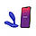 Смарт-вібромасажер простати We-Vibe Vector+ ROYAL BLUE, пульт ДК, регульований кут нахилу, фото 2