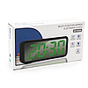 Електронний годинник, дзеркальний з будильником і термометром, DT 6508 / Настільний годинник / Годинник з підсвічуванням, фото 10