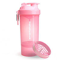 Бутылка шейкер спортивная универсальная для спортзала SmartShake Original2GO One 800ml Light Pink (Original)