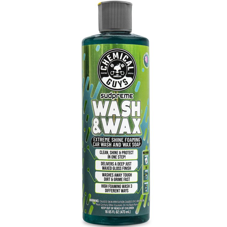 Автошампунь Chemical Guys Sudpreme Wash & Wax Extreme Shine Foaming Car Wash Soap, 473 мл, фото 1