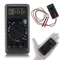 Цифровий мультиметр DT-182 / Універсальний вольтметр / Електричний тестер напруги
