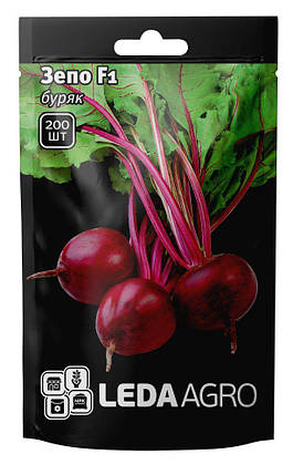 Насіння буряка Зепо F1 200шт ТМ LEDAAGRO, фото 1