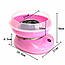 Міні апарат для приготування цукрової вати Candy Maker, Рожевий / Машинка для солодкої вати, фото 9