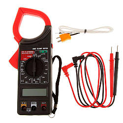 Мультиметр DT 266 C + Токові кліщі / Тестер напруги / Електровимірювальні кліщі