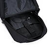 Рюкзак міський 3в1, 41х30х10см, з сумкою та гаманцем, 9320 / Рюкзак із зарядкою для телефону, фото 8