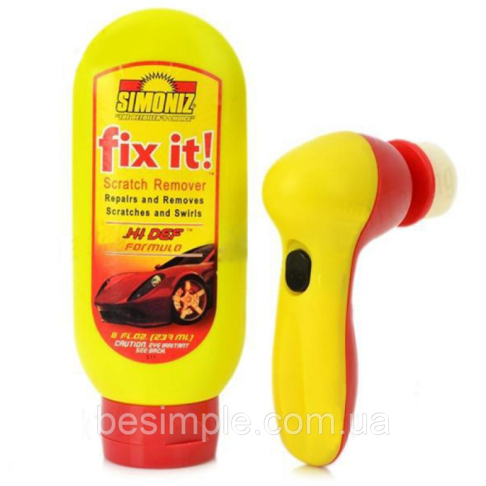 Засіб для видалення подряпин з авто Fix it Scratch Remover, AD-1452 / Набір від подряпин на кузові машини