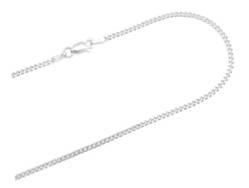 Ланцюжок з панцирним плетінням в сріблі