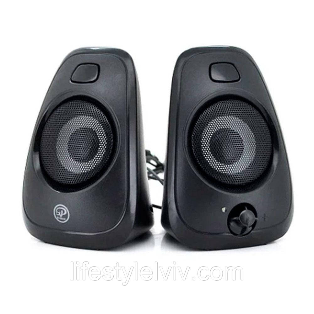 Колонки 2,0 USB JNS55 220V / Потужні комп'ютерні колонки / Колонки для PC / Колонки для комп'ютера та ноутбука