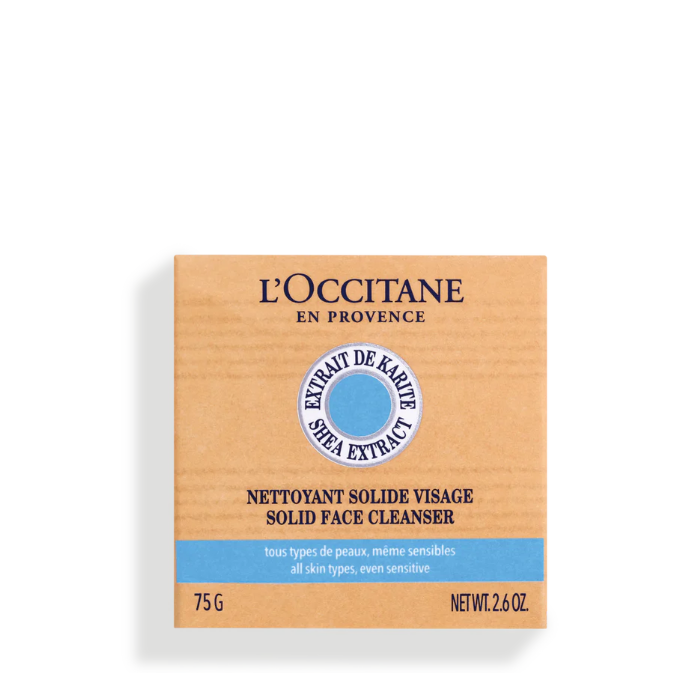 Очисне мило для обличчя Karité L'Occitane, 75 g, фото 1