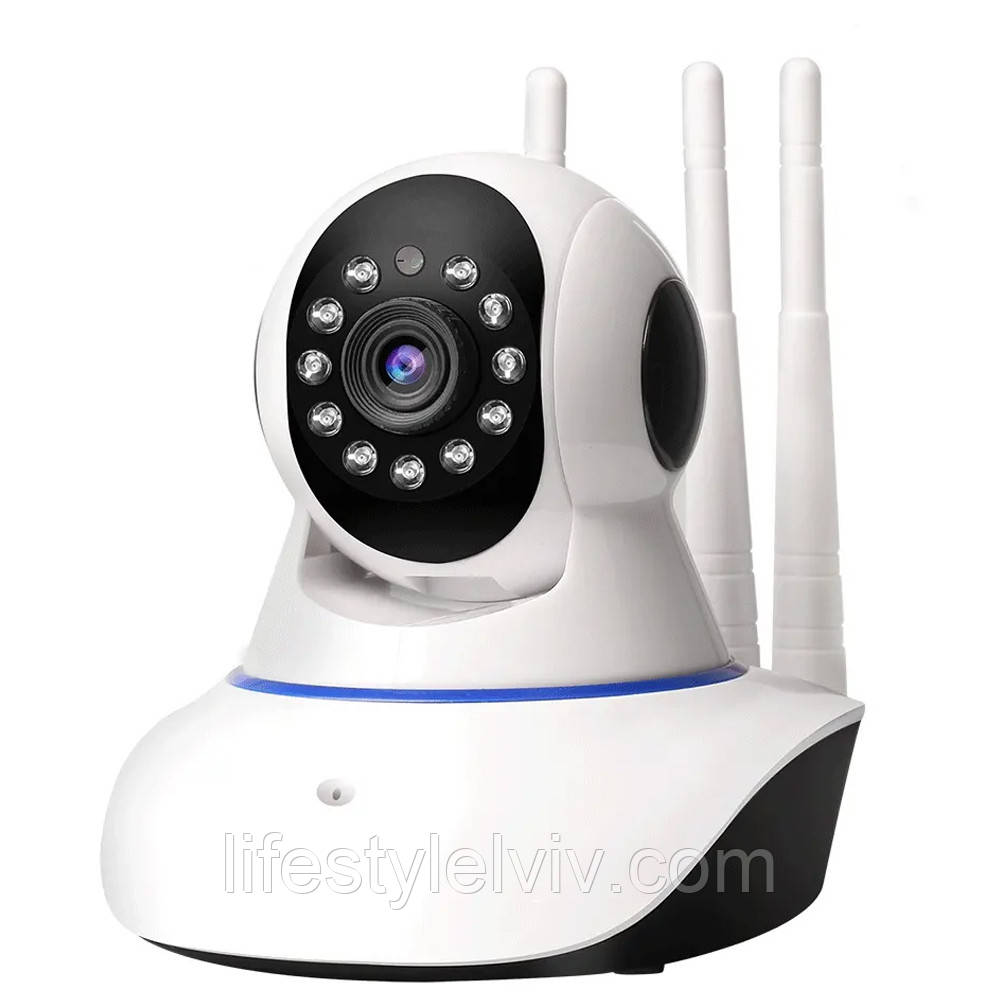 Поворотна IP камера відеоспостереження Camera Onvif P2P HD WIFI / Відеоспостереження для дому / Відеоняня