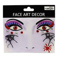 Наклейки на лицо Face ART Decor