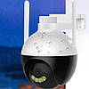 Вулична WiFi камера відеоспостереження 4Mp, Smart Net Camera / Поворотна IP камера з віддаленим доступом, фото 5