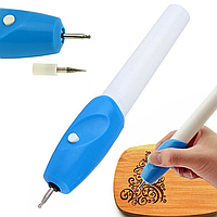 Ручной гравер мини дрель для резьбы на батарейках Engrave It Engraving Carving Pen / Ручка для гравировки