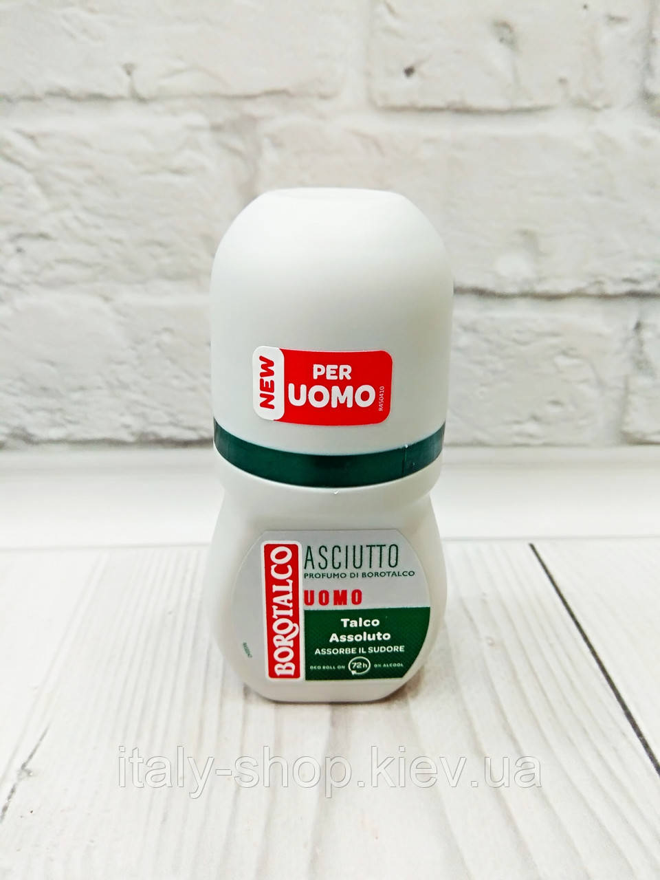 Чоловічий антиперспірант Borotalco 72h Uomo Asciutto Profumo di Borotalco 50мл Італія, фото 1