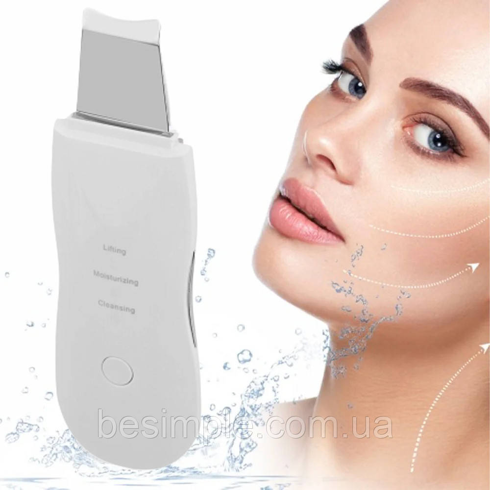Очисник пор для обличчя Face Cleaner 8816 / Скрабер ультразвуковий для шкіри обличчя, фото 1