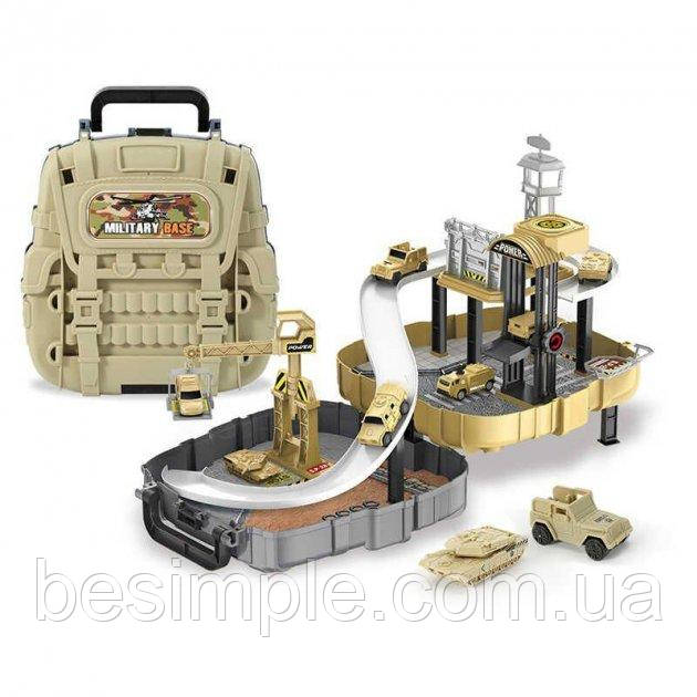Дитячий ігровий набір для хлопчика Military Base Special Forces / Військова база в рюкзаку