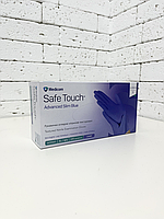 Нітрилові рукавички Medicom SafeTouch Advanced Slim Blue, розмір S, блакитні, 100 шт