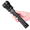 Тактичний ліхтарик BL X92 P70, 2*18650/Рожевий акумуляторний ліхтар з USB і зумом, фото 4