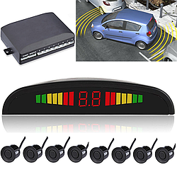 Парктронік на 8 датчиків з дисплеєм Car Radar / Паркувальна система для авто