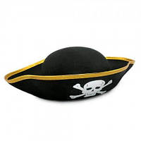 Шляпа Пирата фетр детская
