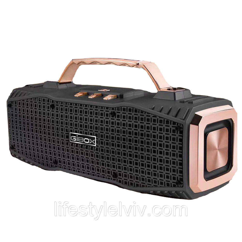 Портативна Bluetooth колонка з USB, G600 Чорна / Бездротова акумуляторна колонка з блютузом