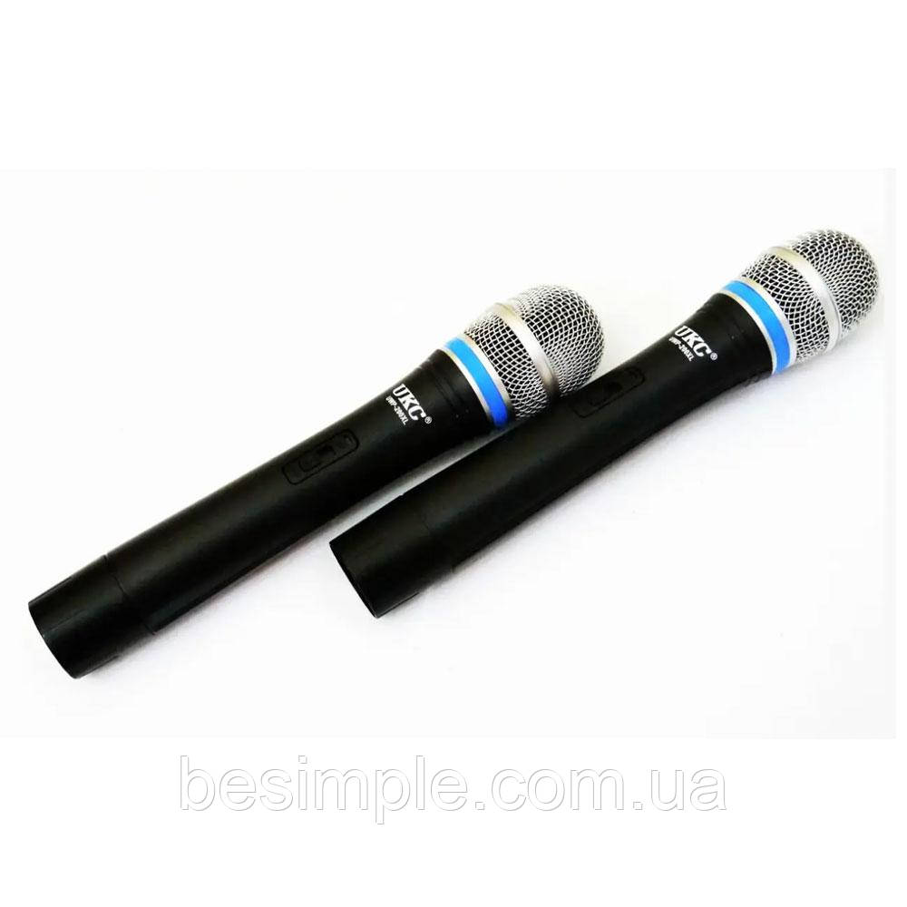 Профессиональный караоке микрофон UKC DM UWP-200 XL / Вокальный микрофон / Радиосистема для караоке - фото 5 - id-p1938491411