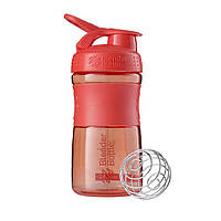 Бутылка шейкер спортивная универсальная для спортзала BlenderBottle 20oz/590ml Coral (Original) KU-22